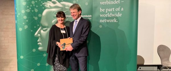 Entrega del Premio Georg Forster – Forschungspreis a Marleen Haboud