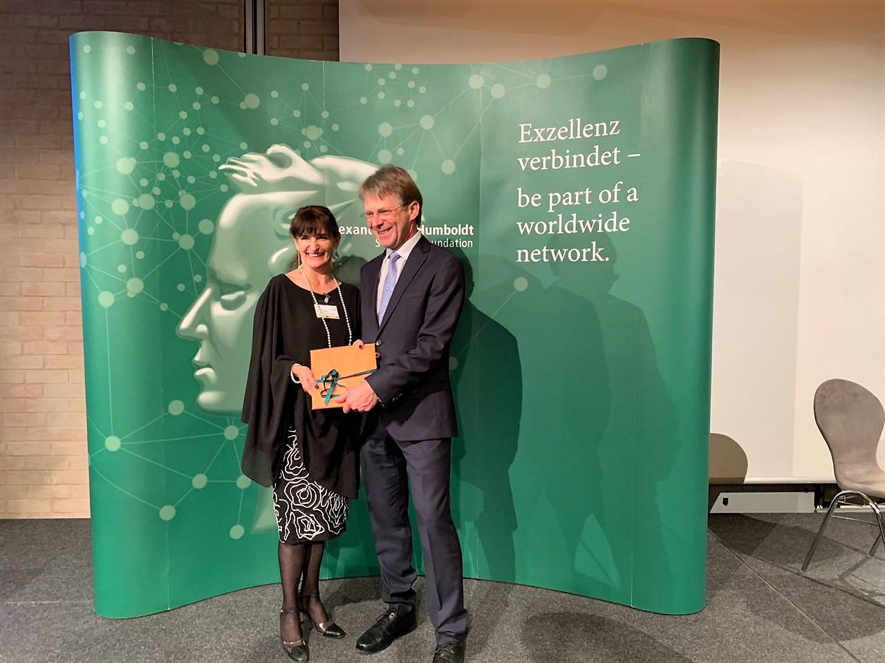 Entrega del Premio Georg Forster – Forschungspreis a Marleen Haboud