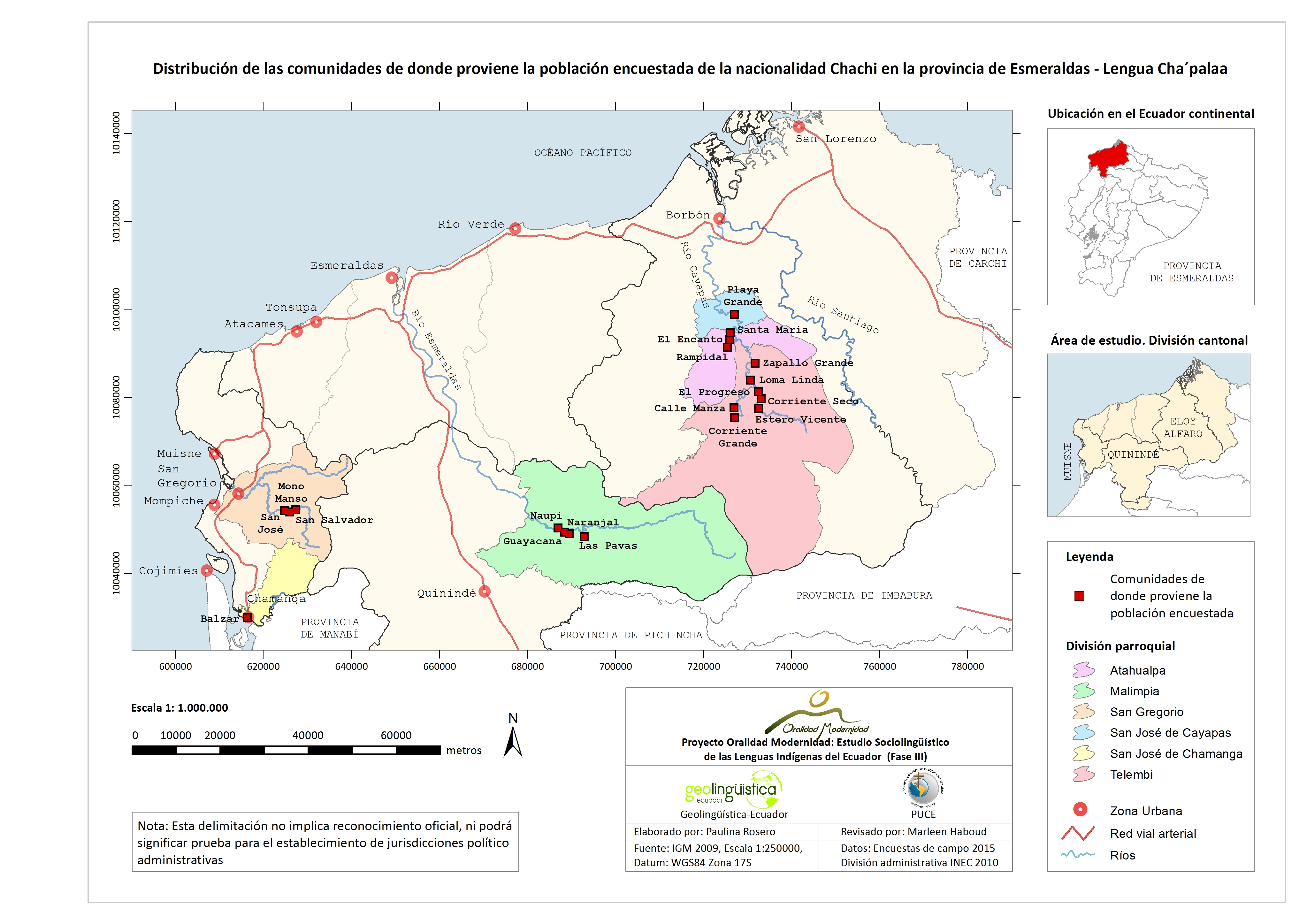 Cartografía Cha’palaa