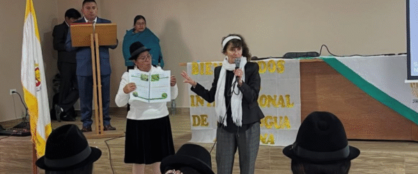 Celebración del día mundial de la lengua materna.