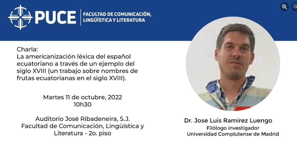 Charla José Luis Ramírez