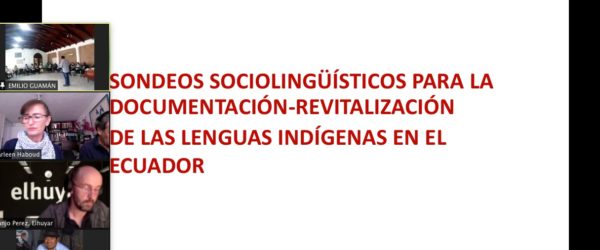 Taller sobre documentación y revitalización lingüística