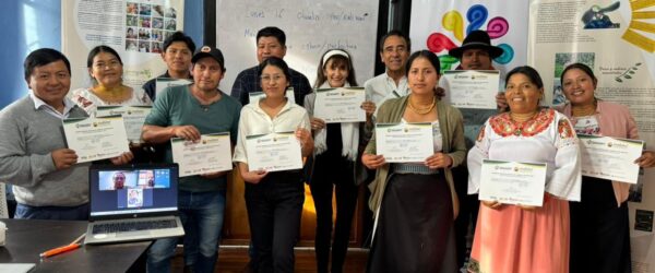 Taller de socialización de resultados del sondeo Sociolingüístico del uso de la lengua kichwa en Imbabura