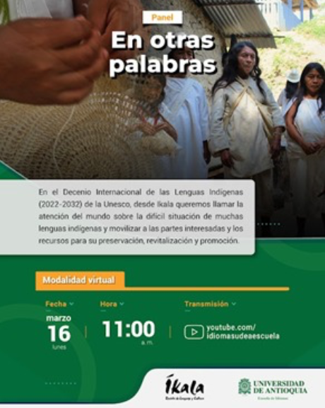 Lanzamiento virtual de: “Lenguas y variedades en peligro en las Américas” / “Endangered Languages and Varieties in the Americas” / “Línguas e variedades ameaçadas nas Américas”.