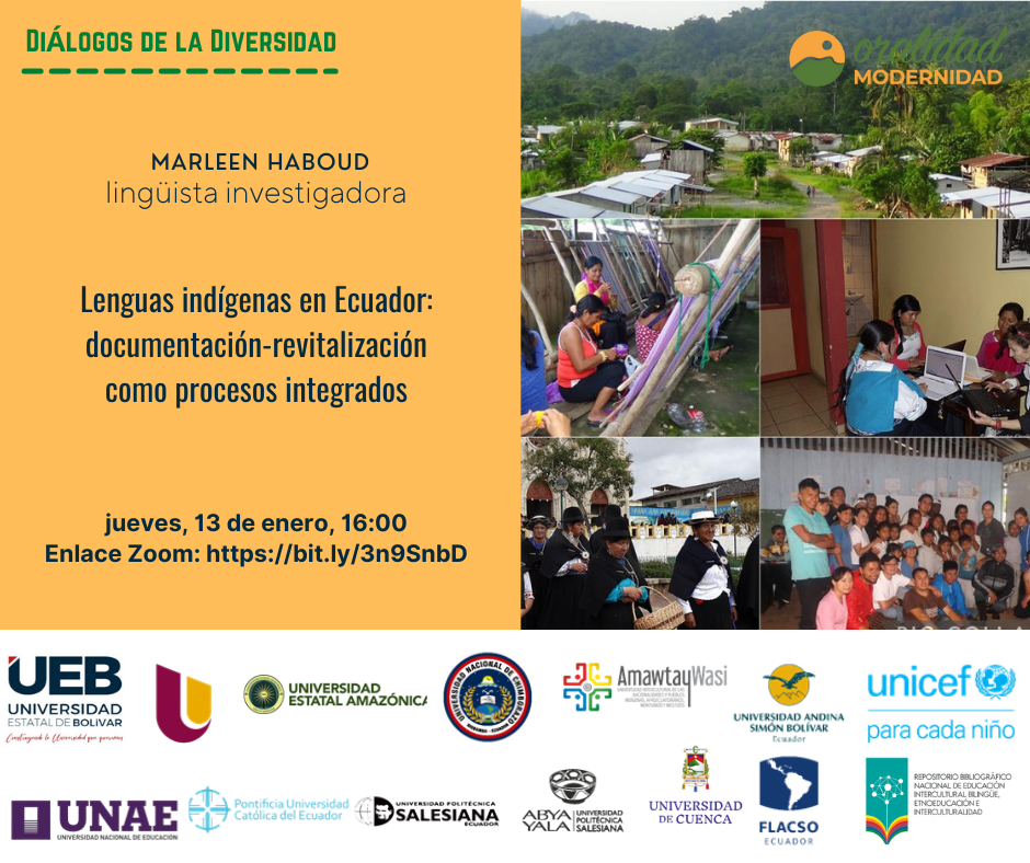 Lenguas indígenas en Ecuador: documentación-revitalización como procesos integrados