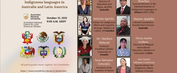Protection and Promotion of Indigenous languages in Australia and Latin America